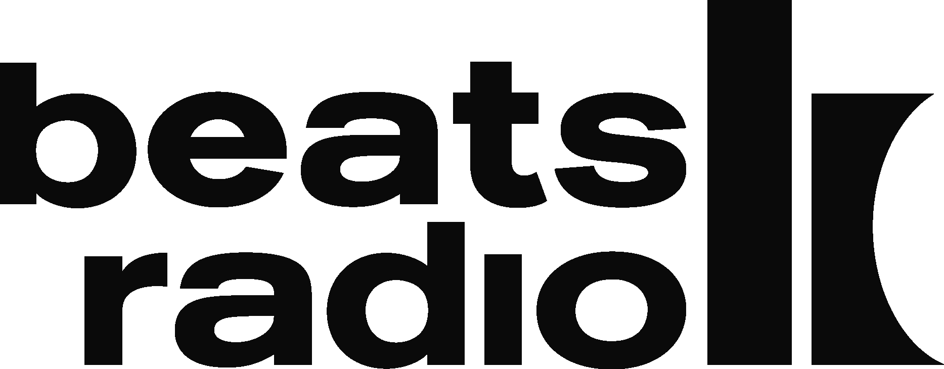 Klassik Radio Beats Black Logo Vector Logo